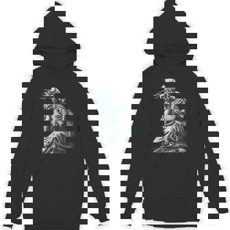 Statue Of Liberty Crying Hoodie | Mazezy