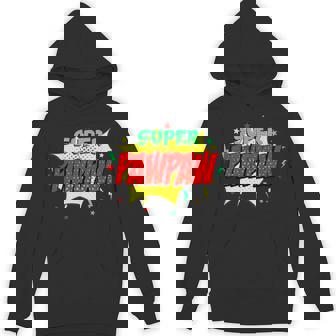 Super Pawpaw Comic Themed Style Superhero Fathers Day Hoodie - Monsterry