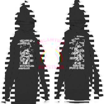 Survivor Cat Cringe Weird Adult Humor Inappropriate Hoodie - Monsterry