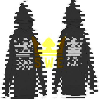 Swe With A Royal Crown スウェーデン パーカー - Kawaiitshirt