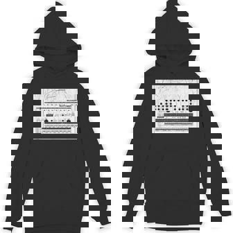 Synthesizer アナログシンセドラムマシン コンピューターヴィンテージオタク パーカー - Kawaiitshirt