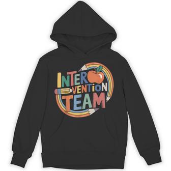 Teaching Staff Intervention Team School Intervention Hoodie - Thegiftio UK