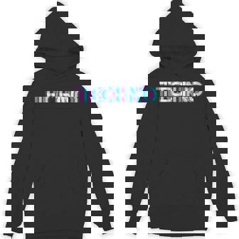 Techno Edm Music Rave Party Raver Dj テクノハウス Hoodie - Kawaiitshirt