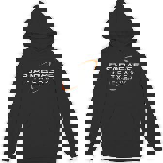 Texas Coordinates Boca Chica Starbase Minimal Science Hoodie - Monsterry