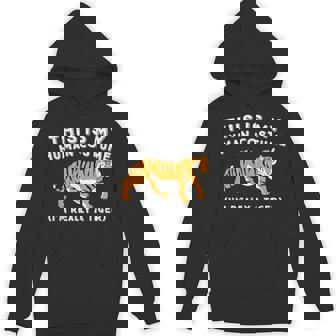 This Is My Human コスチューム I'm Really A Tiger かわいいタイガー Hoodie - Kawaiitshirt