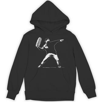 Throwing Sandwich Revolution Humor Meme Hoodie - Thegiftio UK