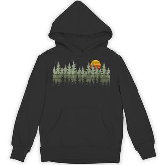 Trees Wildlife Nature Vintage Forest Hoodie - Thegiftio UK