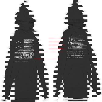 This Is The Turning Point American Freedom Usa Flag Hoodie - Thegiftio