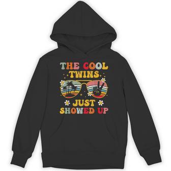 Twins Twin The Cool Twin Just Showed Up Hoodie - Thegiftio UK