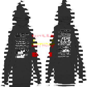 Uncle Of The Birthday Boy Matching Nephew Family Bday Hoodie - Thegiftio