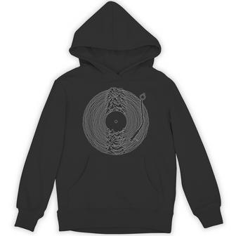 Unknown Pleasures Vinyl Record Sounds Of Nature Hoodie - Thegiftio UK