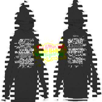 Urban Graffiti Junenth Freedom Celebration Hoodie - Thegiftio
