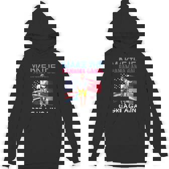 Us Flags Donald Trump Make The Panama Canal Great Again Hoodie - Monsterry