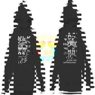 Vacay Squad 2025 Summer Vacation Family Friends Trip Palm Hoodie - Thegiftio