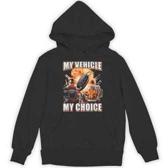 My Vehicle My Choice Drinking Remote Smart Key Alcohol Hoodie - Thegiftio UK