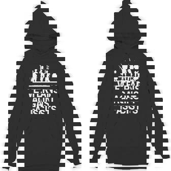 Veterans Against Fascists Hoodie | Mazezy