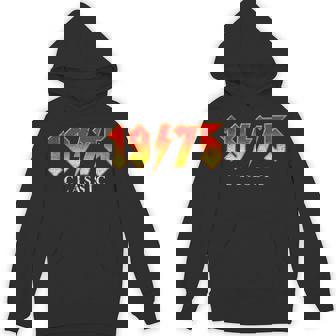 Vintage 1975 Classic Rock Legend 50 Year Old 50Th Birthday Hoodie - Thegiftio