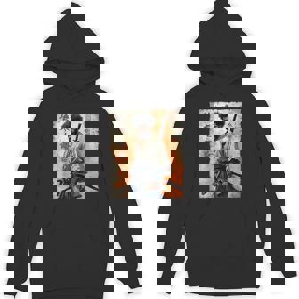 Vintage African Samurai Afro American Bushido Warrior Katana Hoodie - Thegiftio