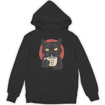 Is He Vintage Dead Yet Dark Humor Retro Hoodie - Thegiftio UK