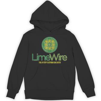 Vintage Lime Wire Retro P2p Computer System Lover Hoodie - Thegiftio UK