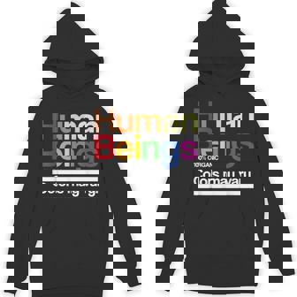 Vintage Retro Human Being 100 Organic Colors May Vary Lgbt Hoodie - Monsterry