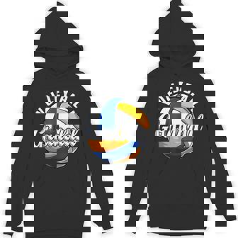 Volleyball Grandad Vintage Retro Volleyball Fathers Day Hoodie - Monsterry
