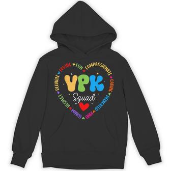 Vpk Squad First Day Of Vpk Back To School Hoodie - Thegiftio UK