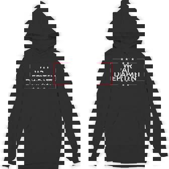 War Department Department Of War Department Of Defense Hoodie | Mazezy