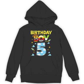 Western Family Birthday Boy 5 Cowboy 5Th Birthday Hoodie - Thegiftio UK