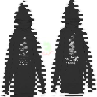 Whimsical Frog Wizard Off To Commit Tom Foolery Frog Meme Hoodie | Mazezy