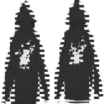 Y2k 90S Scary Tomcat Cat Is Scared Under Starry Hoodie - Thegiftio UK