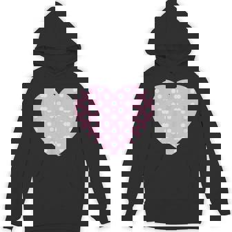 かわいい ライトブルー ピンク 水玉模様 ミニマリスト グラフィック パーカー - Kawaiitshirt