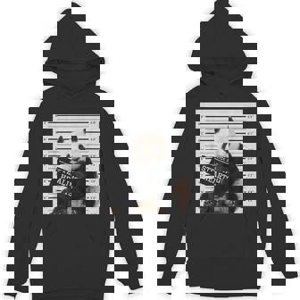 かわいいパンダの顔写真 犯罪者パンダ パーカー - Kawaiitshirt