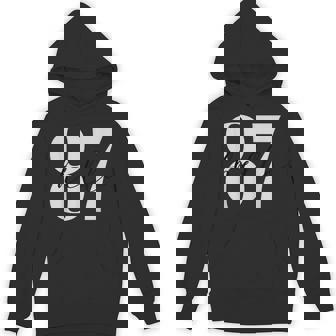 こんにちは 87歳誕生日ようこそ 87 パーカー - Kawaiitshirt