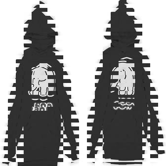 ぞうさん【Paoon】象【どうぶつフレンズ】かわいい 動物 キャラクター イラスト パーカー - Kawaiitshirt