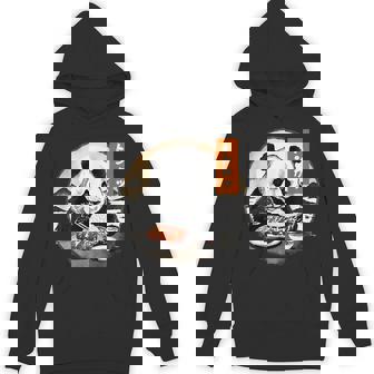 とんかつ パンダ 水墨画 日本食 日本語 おもしろ レトロ 和風 動物 パーカー - Kawaiitshirt