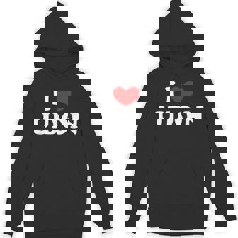 アイラブうどん アイハートうどん パーカー - Kawaiitshirt