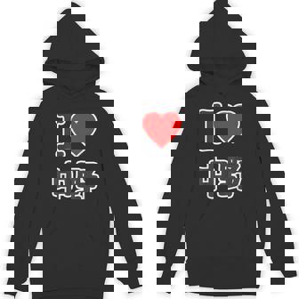 アイラブ・中野（I Love ハート）ビッグ 大きな文字【23区】ジモティ Jimo-T 地元愛 面白い パーカー - Kawaiitshirt