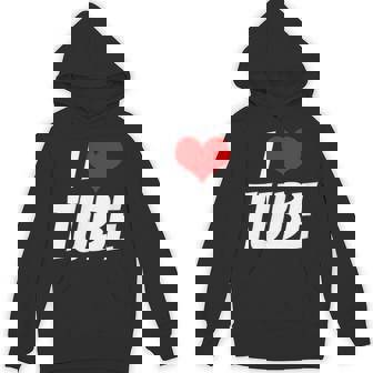 アイ・ラブ・チューブ・ハート パーカー - Kawaiitshirt