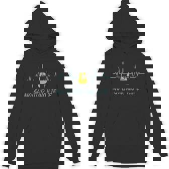 アコースティックギター No Guitar No Life ファニーギタリストミュージシャン Hoodie - Kawaiitshirt