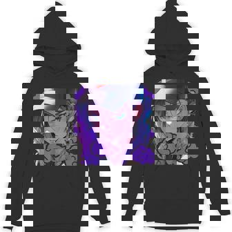アニバエオタク美少女アニメ少女 紫髪ミステリアス パーカー - Kawaiitshirt