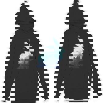 ウサギ バニー 野ウサギ 動物 野生 芸術的 グラフィック 自然 パーカー - Kawaiitshirt