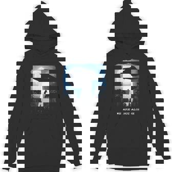 エイリアン アブダクション 牛 Ufo We Are Not Alone ギフト Hoodie - Kawaiitshirt