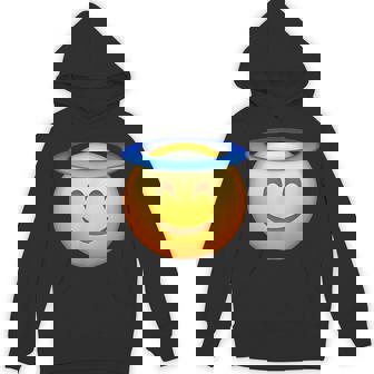 エンジェルスマイリー絵文字 Hoodie - Kawaiitshirt