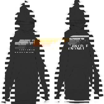 キャノンデール、Ct ヴィンテージ エバーグリーン サンセット 80年代 レトロ パーカー - Kawaiitshirt