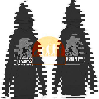 クラリネット奏者、面白いクラリネット 人類の進化 パーカー - Kawaiitshirt