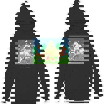 クレヨンしんちゃん 野原一家キャンプファイヤー 集合 Hoodie - Kawaiitshirt