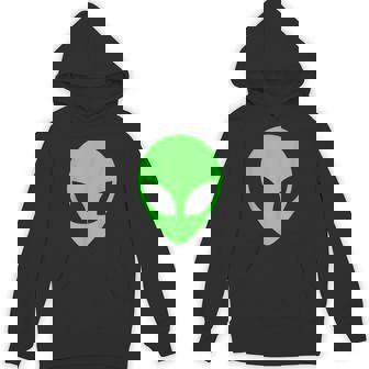 グリーンエイリアンヘッドアパレル 90年代スタイル ファニー エイリアン パーカー - Kawaiitshirt