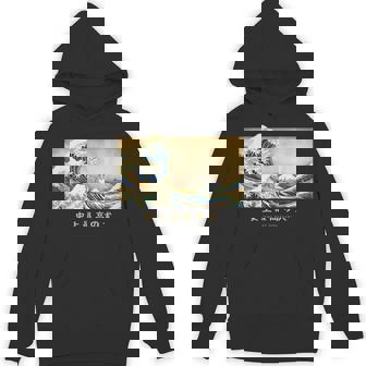 サーフィン シェトランド 羊 シェルティ 神奈川波 和 犬 Hoodie - Kawaiitshirt