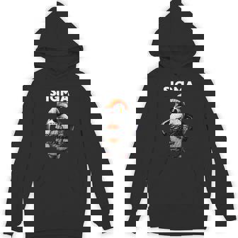 シグマ イタリアン ブレイン ミーム ペンギン 寿司 サーモン ユース キッズ パーカー - Kawaiitshirt